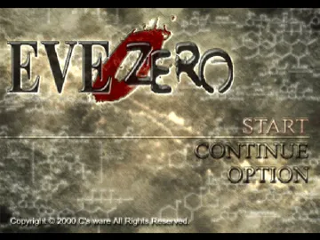 Eve Zero (JP) screen shot title